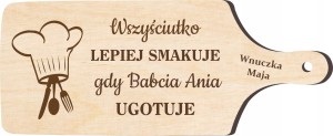 PREZENT NA DZIEŃ BABCI I DZIADKA DESKA