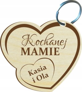 PREZENT DLA MAMY BRELOK BRELOCZEK GRAWER IMIĘ