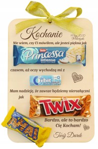 PREZENT WALENTYNKI DYPLOM dla niej dla niego