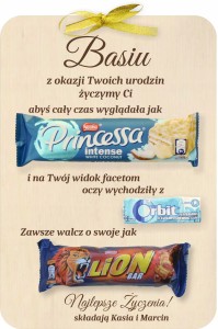 DYPLOM PREZENT URODZINY 18 30 40 50 dla niej