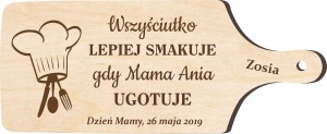 DESKA KUCHENNA PREZENT NA DZIEŃ MATKI MAMY GRAWER