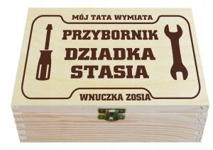 PREZENT DLA DZIADKA PRZYBORNIK NA DROBIAZGI