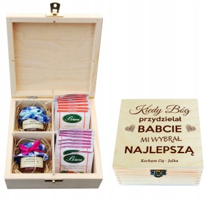 UPOMINEK PREZENT ZESTAW na dzień babci i dziadka