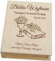Pamiątka Pierwszej Komunii Świętej Biblia
