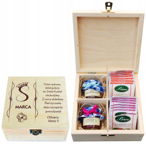 prezent dla nauczycielki na Dzień Kobiet
