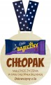 prezent dzień chłopaka grawer medal