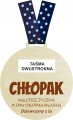 prezent dzień chłopaka grawer medal