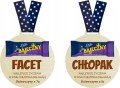 prezent dzień chłopaka grawer medal