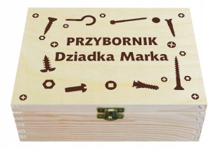 PUDEŁKO PRZYBORNIK PREZENT NA DZIEŃ DZIADKA