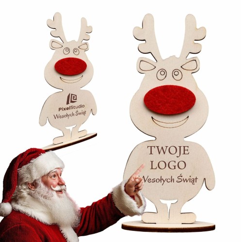 ozdoba z logo święta