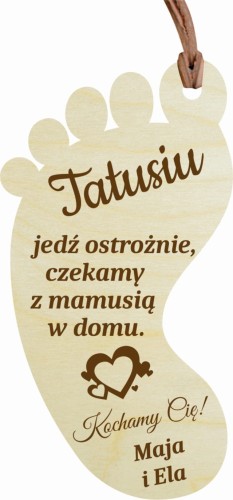 zawieszka do samochodu stópka