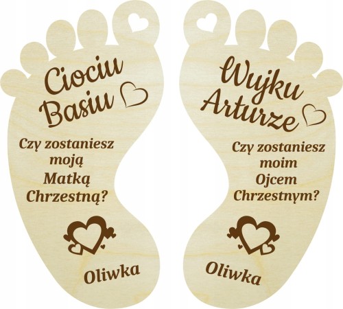 czy zostaniesz moją chrzestną? prośba do chrzestnych